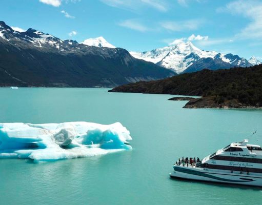 Un día de crucero gourmet por los glaciares