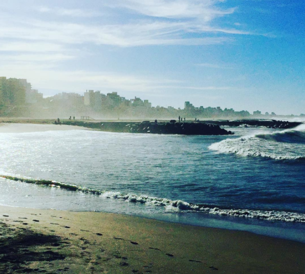 Mar del Plata sol
