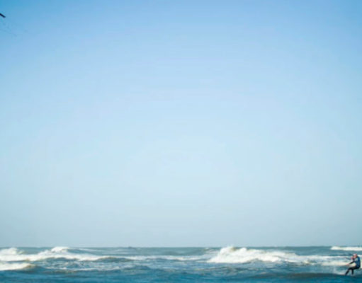 ¿Te animás a practicar kitsurf?