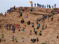 Trescientos diablitos cumplen con el ritual