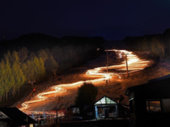 Bajada de antorchas en cerro Castor: se cumplió el ritual