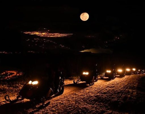 Nieve de noche: tres opciones que te van a sorprender