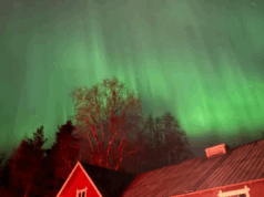 Descubrir por el mundo: las auroras boreales en Suecia