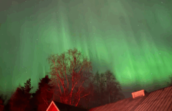 Descubrir por el mundo: las auroras boreales en Suecia