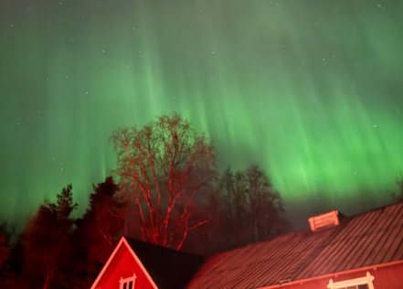 Descubrir por el mundo: las auroras boreales en Suecia